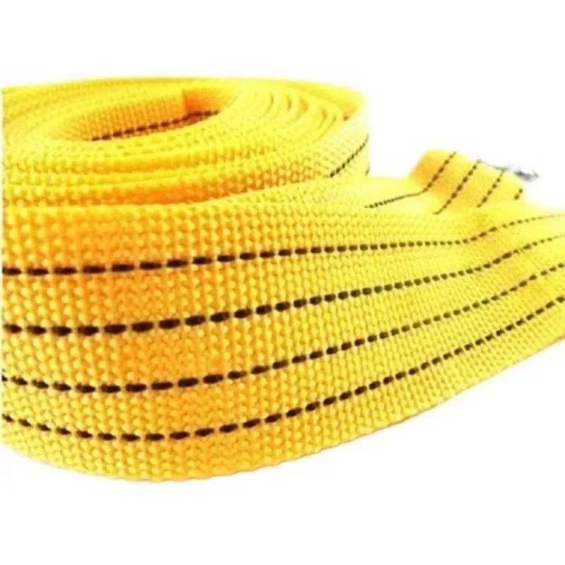 حبل سحب الإنقاذ الذاتي مع حقيبة يد 4M حبل سحب السيارة 5 طن حبل سحب المقطورة مع خطاف أحدث مركبة الإنقاذ على الطرق السريعة