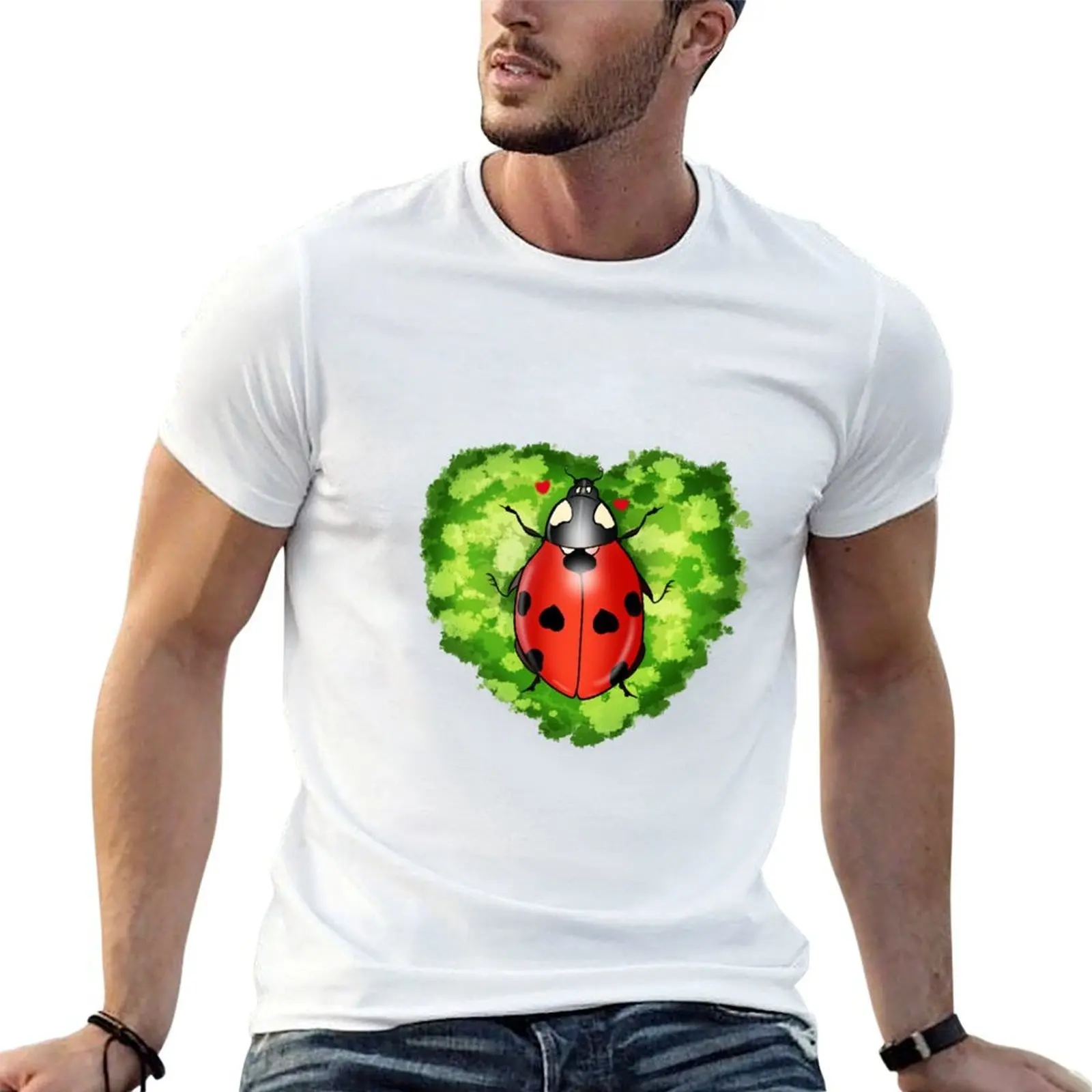 ladybug T-Shirt Plus Size All Match Tee Shirt