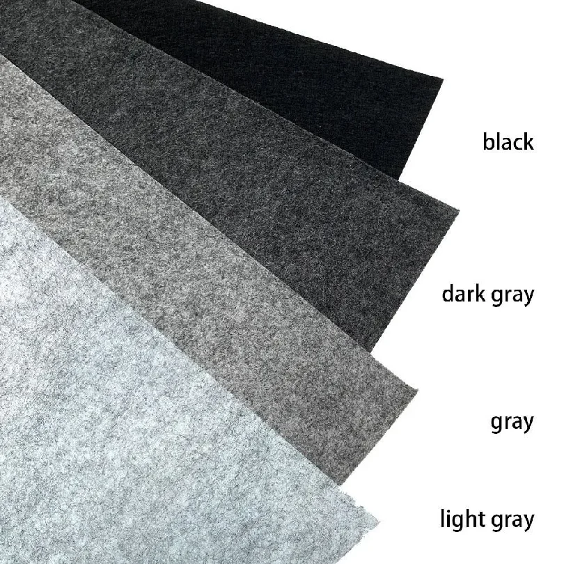 DIY Non-Woven Fabric Car Felt Cloth Self-adhesive Carpet High Temperature Resistant DIY Car Lining Carpet 30x100cm/50X100cm