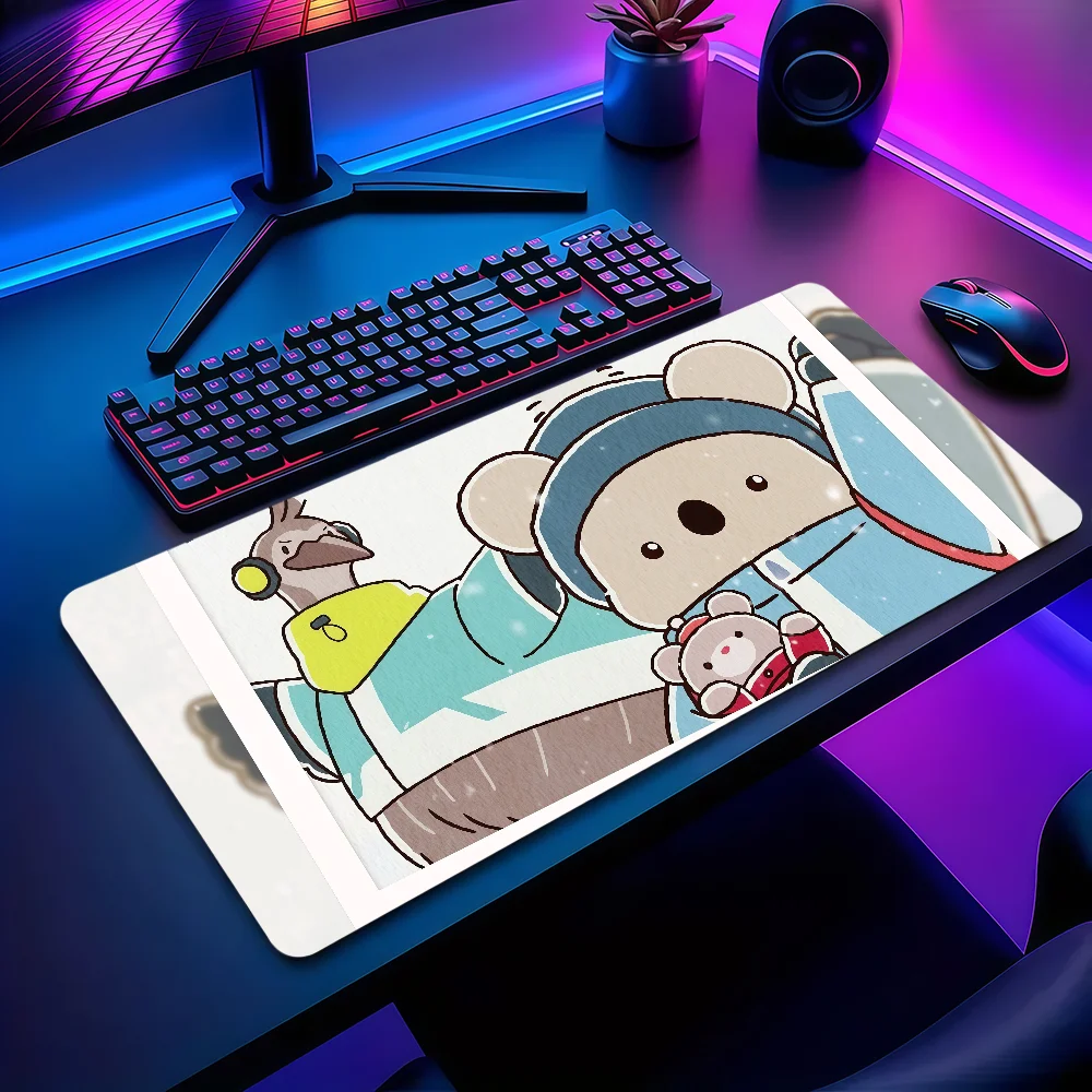 Anime K-Koala's D-Diary Mouse Pad Non-slip Thickened MousePad Large Writing Lockedge Office Student Gaming Cushion