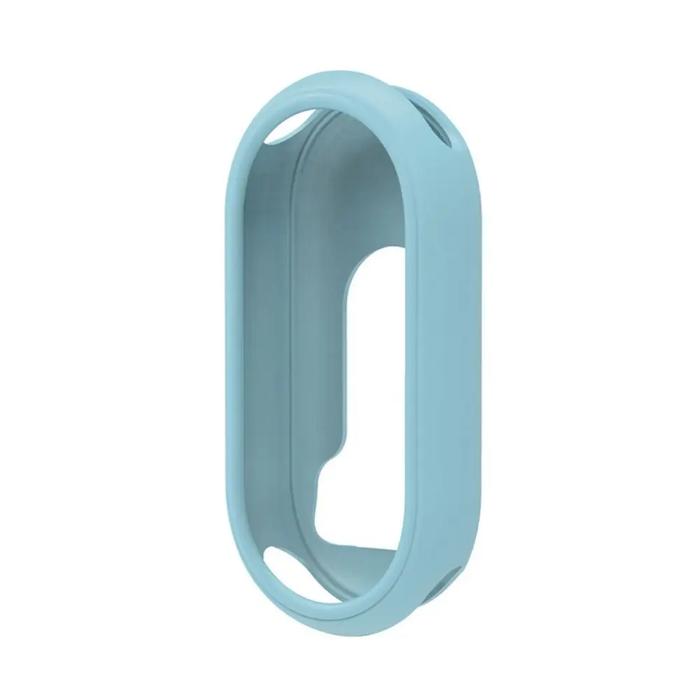 Coque en silicone pour montre intelligente Xiaomi Mi Band 8, cadre souple, pare-chocs, protecteur d'écran, accessoires, couverture