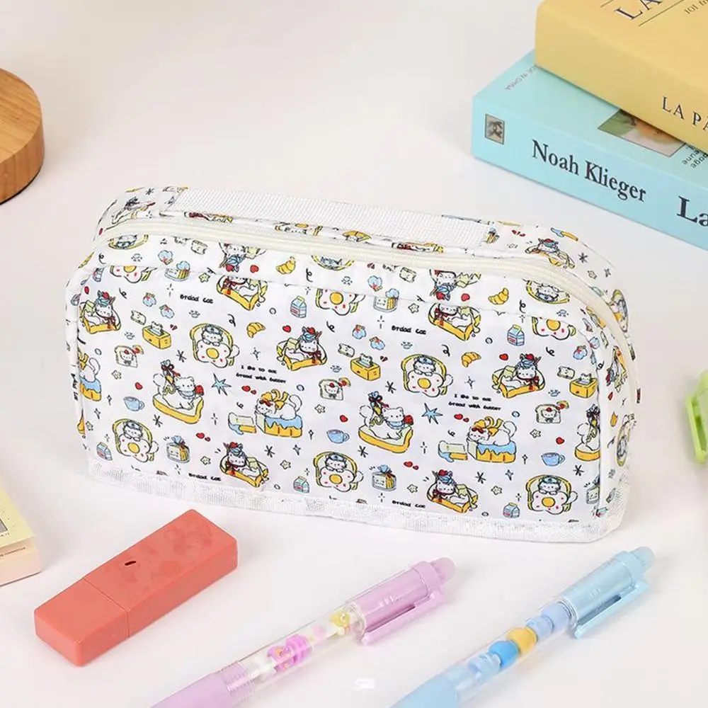 Multifunctional Multilayer Pen Bag Large Capacity Multifunctional Stationery Bag Stationery Storing Bag Students