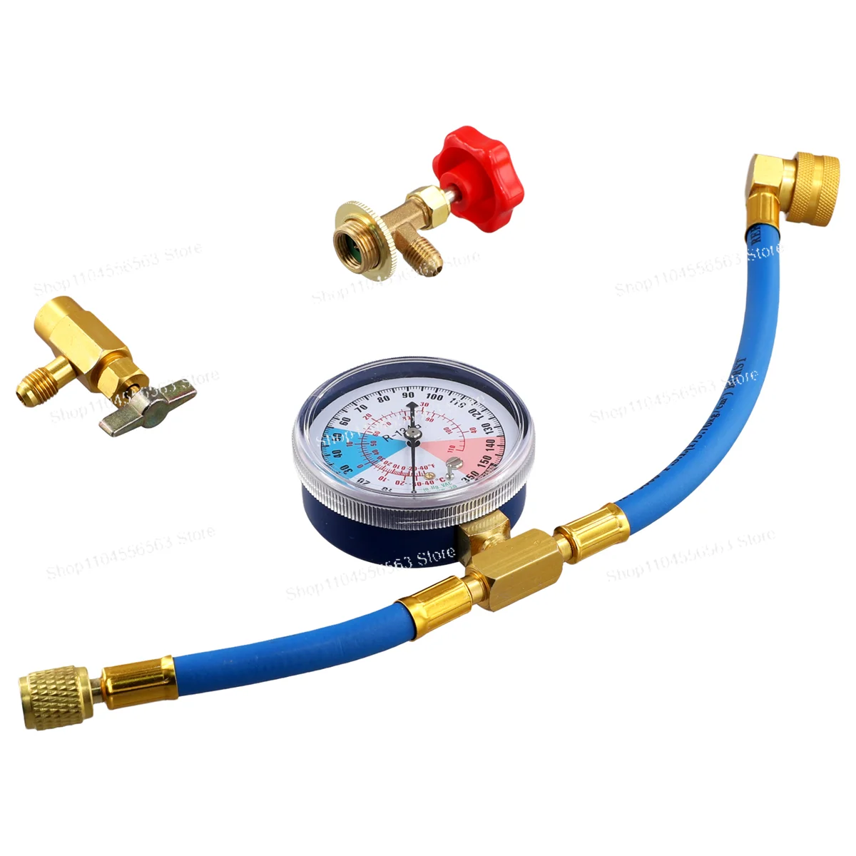 A22I R134A Set Freon Filling Equipment Adapter Air Conditioning Manometer Air Conditioner Repair Valves
