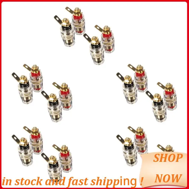 

Новый 20-контактный разъем для усилителя динамика, разъем типа «банан» 4 мм, ГОРЯЧИЙ!