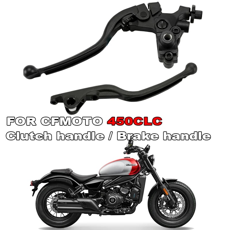 

For CFMOTO 450CLC CF450CLC Original motorcycle accessories clutch handle right front brake horn handle base handle