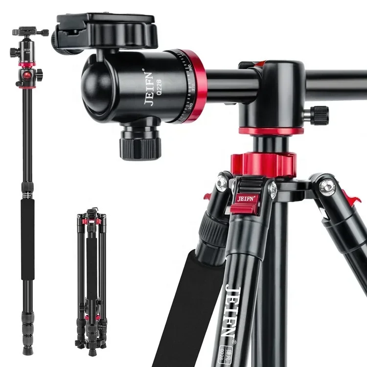 2M Aluminum Video Tripod, Professional Camera Tripods