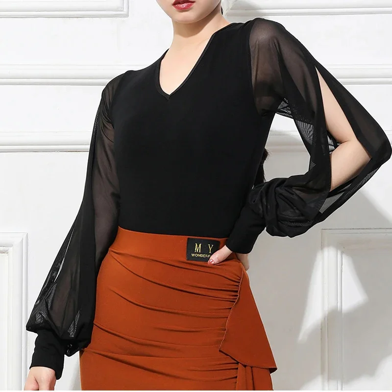 Damska spódnica do tańca latynoamerykańskiego, tanga, salsy, szal biodrowy, gładka, nieregularna odzież taneczna, sukienki do tańca towarzyskiego, swing, do ćwiczeń.