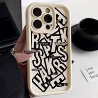 Fashion Phone Case For iPhone 16 Pro Max 11 12 13 14 15 Pro Max 15 Plus 14E X XR XS Max 7 8 Plus Soft Silicone Shockproof Cover