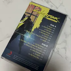 Cyberpunk Style Movie Soundtrack Cassette Tape New Unopened Retro Collection High Fidelity Classic Sound