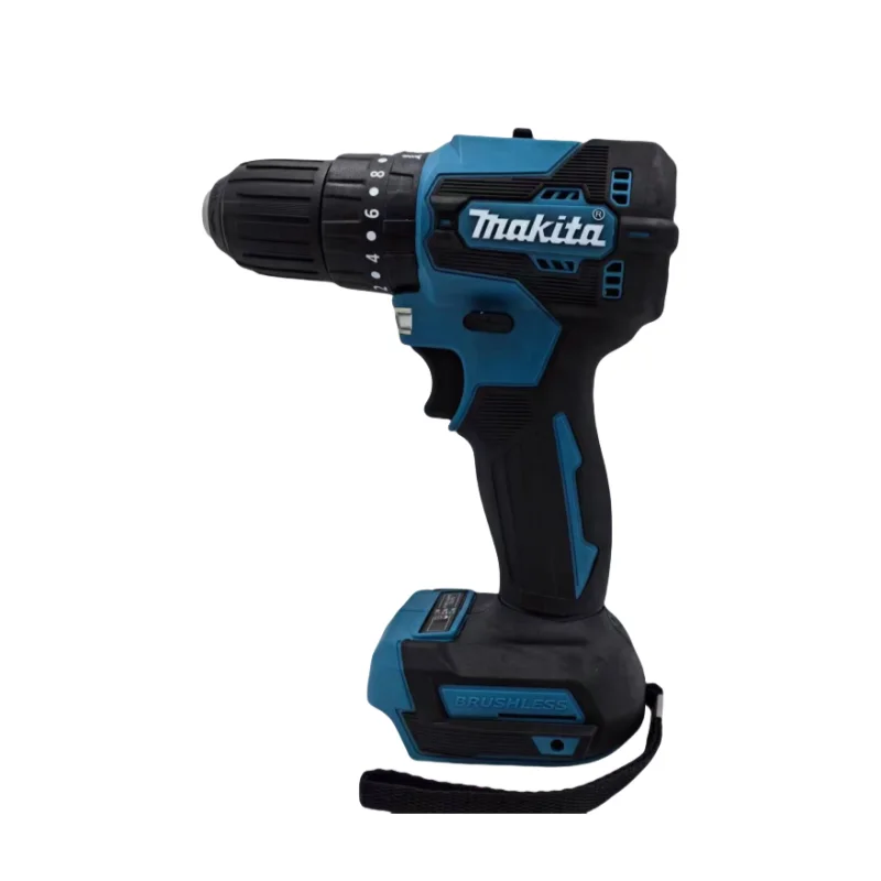 Imagem -03 - Makita-chave de Fenda Elétrica sem Fio sem Escova Impact Driver Recarregável Chave Ferramentas Elétricas Dhp485 10 mm 18v