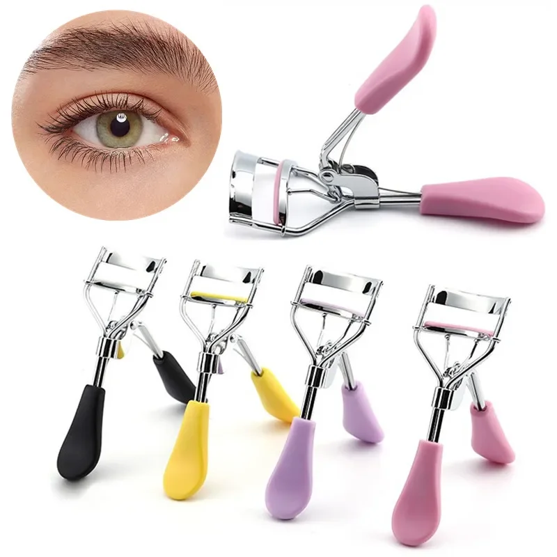 1 pièce Recourbe-cils pour femme, outil de maquillage cosmétique, pince à cils, outil de rehaussement de cils, outil de beauté pour cils, outils de maquillage multicolores