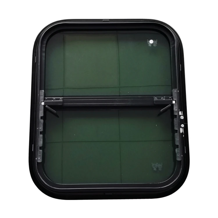 RV vertical lift window with 4mm tempered glass and aluminium frame