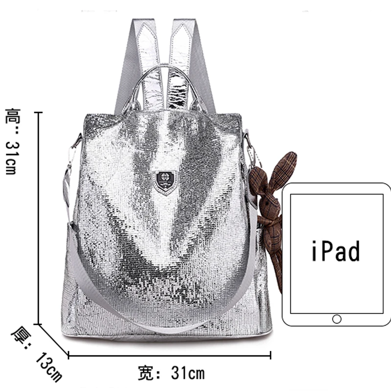 Mode Leder multifunktion ale Rucksack Geldbörse für Frauen 2024 hochwertige weibliche Design Bagpack Rucksack große Bücher tasche für Mädchen