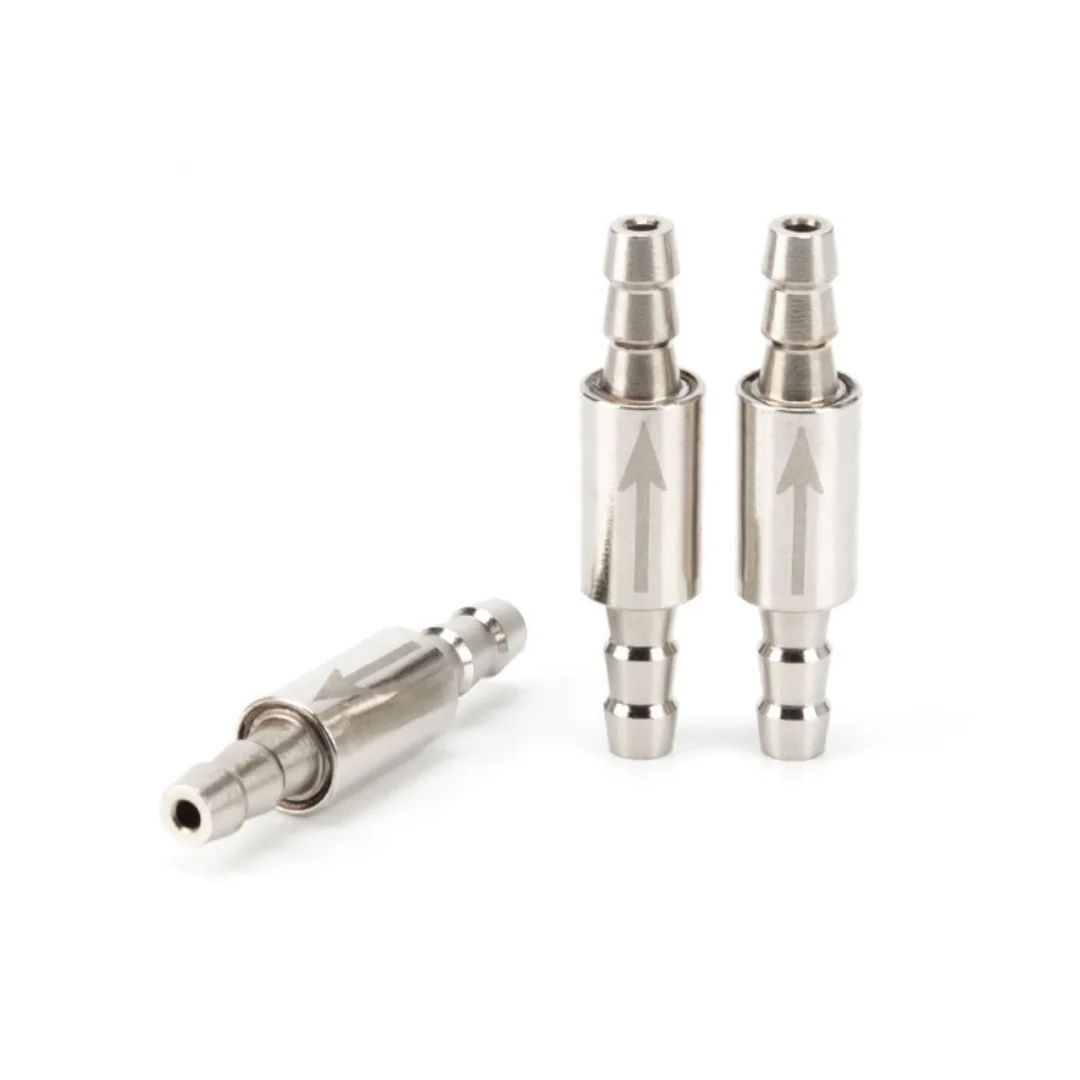 Dioxid-Zylinder für CO2-System-Diffusor, Edelstahl-Rückschlagventil für CO2-Ausrüstung, Rückschlagschutzventil für Wasser, 4mm Aquarium-Wasserventil – Detail 4