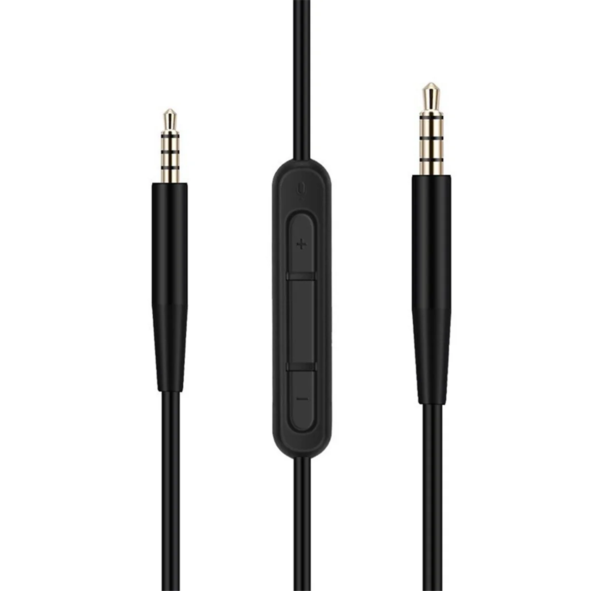 A62T-Headphone Audio Cable with Mic 3.5mm to 2.5mm Audio Cable for Bose QCSE, QC45, QC35 II, QC35, QC25, ANC700, NC700 Cable