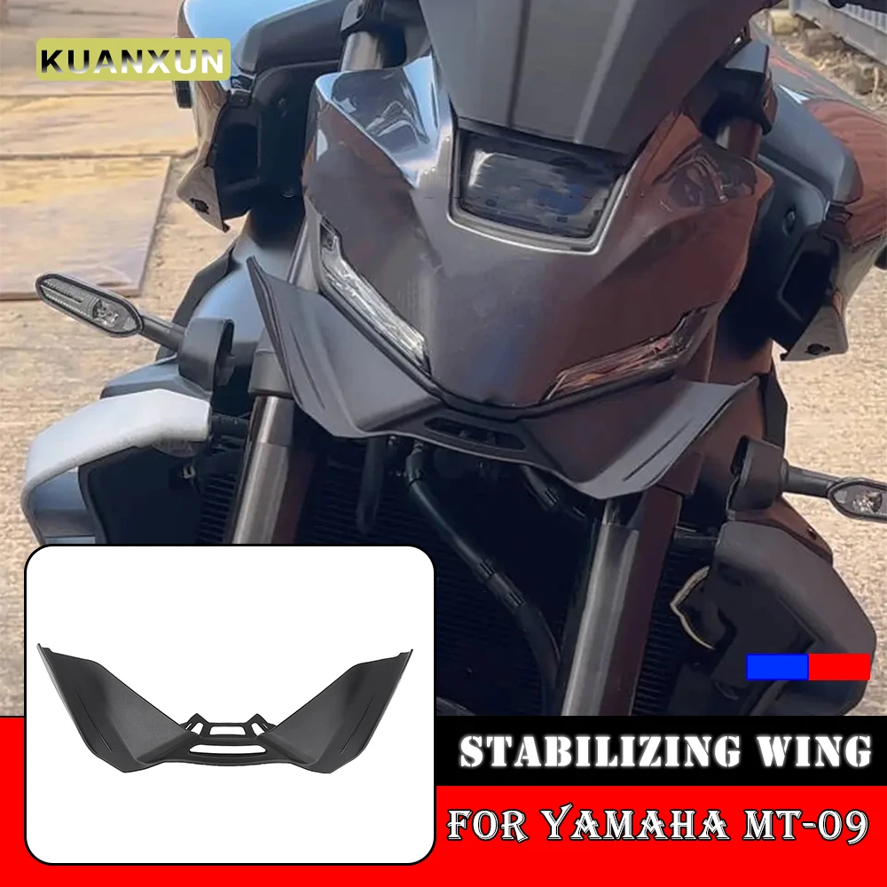 Para YAMAHA MT-09 MT09 MT 09 SP 2024 2025 Gen 4 motocicleta deporte Downforce alerones Forntal desnudos Deflector de ala aerodin
