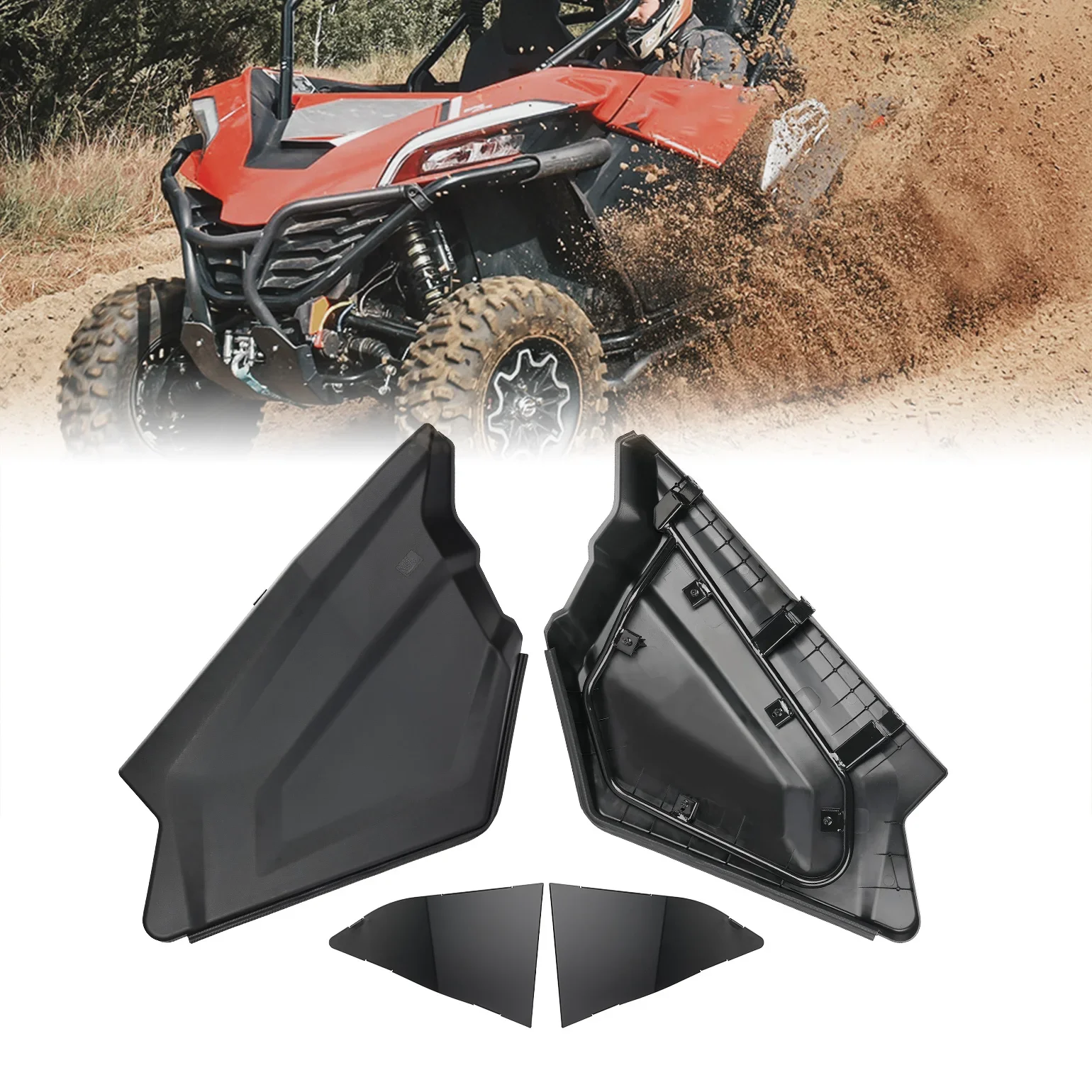 

Plastic Metal Lower Half Door Panels Insert 5BY#-807000-1000 For CF-MOTO ZFORCE 950 SPORT HO SPORT H.O. EX/1000 SPORT 2020-2024