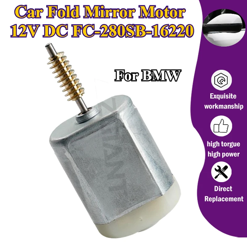 

AZGIANT For BMW X6 G06 M F96/X7 G07/M5 F90/X6 E71/M3 E90/M5 F10/6 Series F06 F12 F13 Car Fold Mirror Motor 12V DC FC-280SB-16220