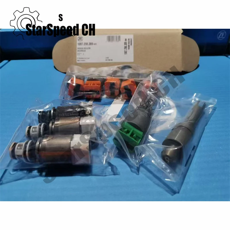 Original New 8HP55 8HP90 8 Speed Transmission Solenoid Kit 1087298389 For Audi BMW Jaguar Land Rover 8HP55 8HP90 Gearbox Parts