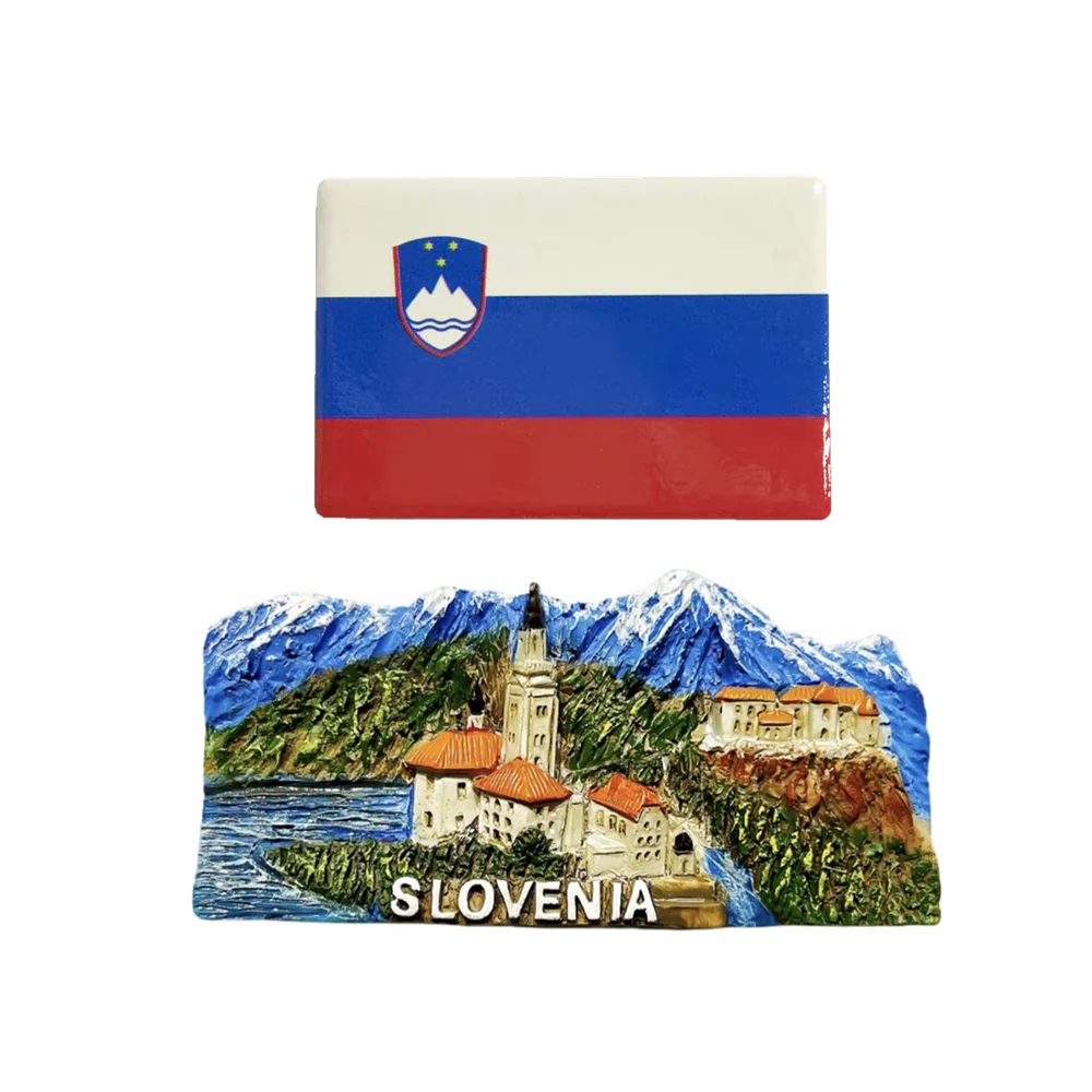Европа Словакия Туристический сувенир Магнитная наклейка на холодильник Коллекция Подарочные магниты на холодильник