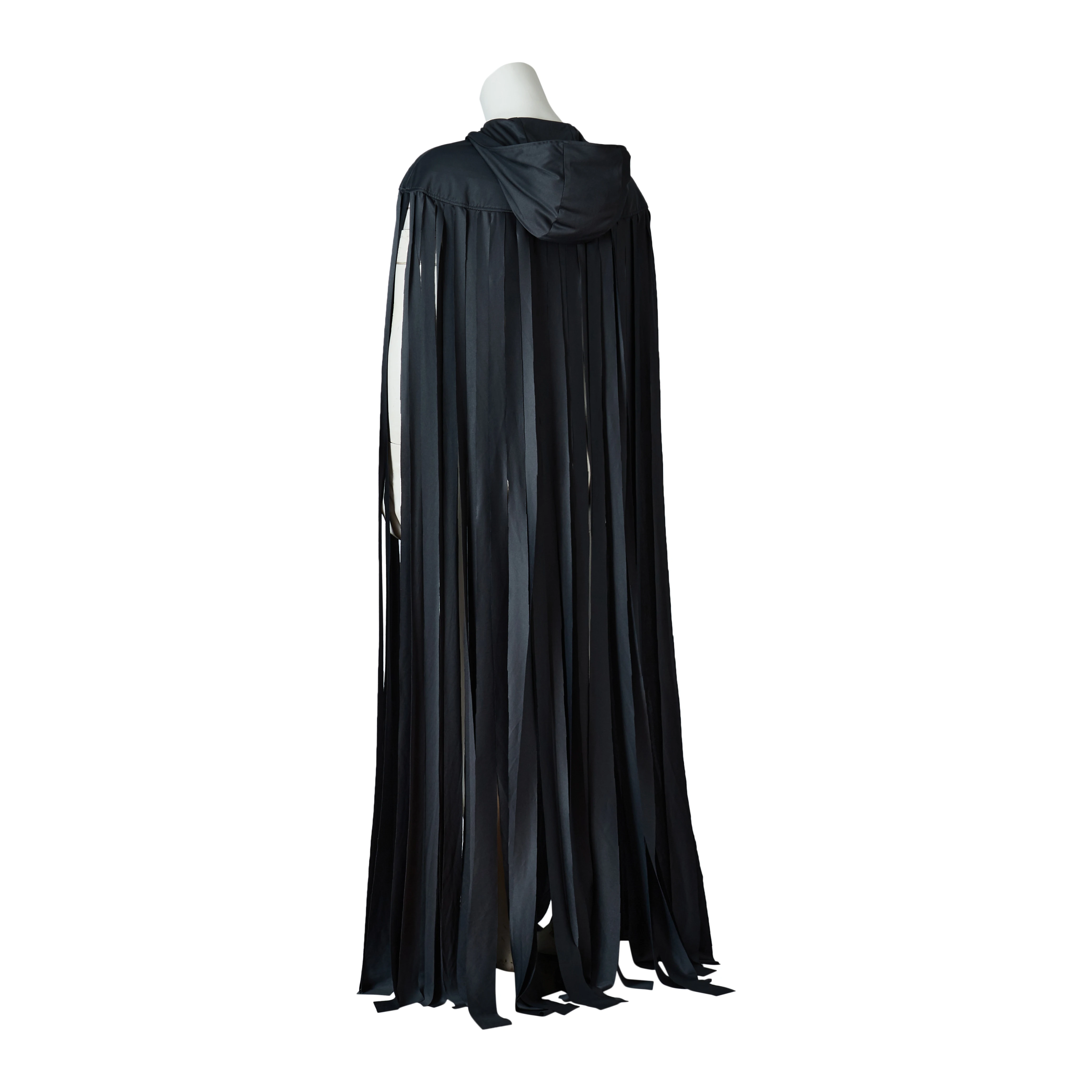 Mistborn Vin Mistcloak Косплей Костюм Женский Черный Плащ Сценический Хэллоуин Вечеринка Cos Наряд