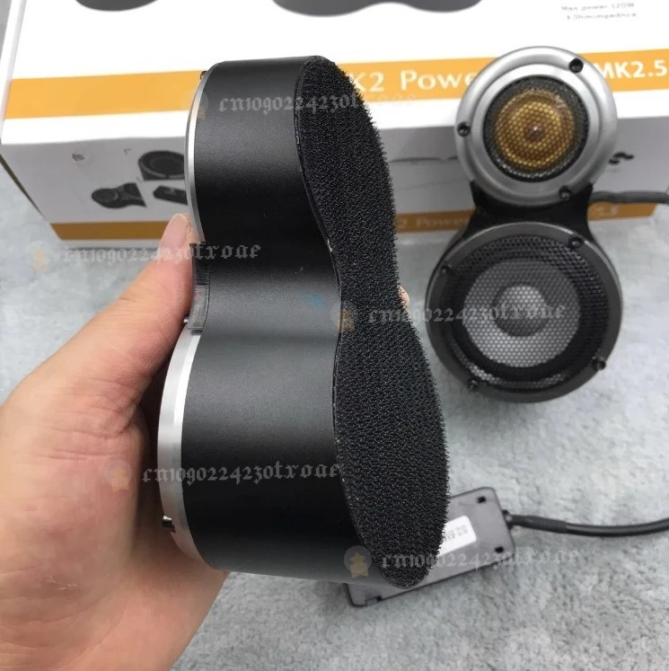 Car audio A-pillar non-inverted three-way frequency medium and treble speaker 3 inches with its own base