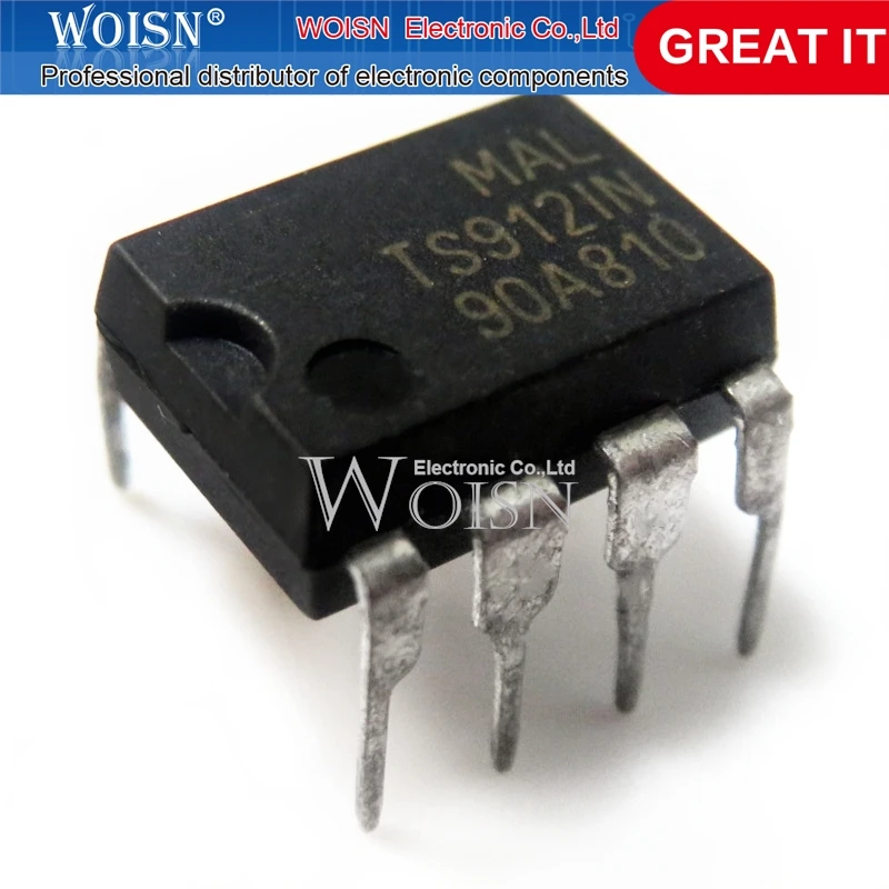 10PCS TS912IN TS912 DIP-8