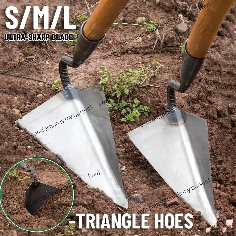 

Agricultural small pointed triangular hoes, soil loosening, manual plows, manual rakes, agricultural equipment