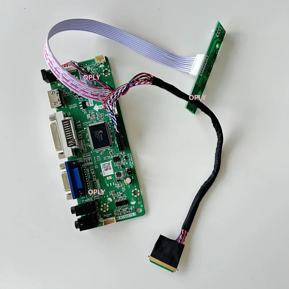 DVI VGA Controller board HDMI-compatible for LTM184HL01-C01 LTM184HL01-M01 1920X1080 LED panel screen monitor DIY 18.4