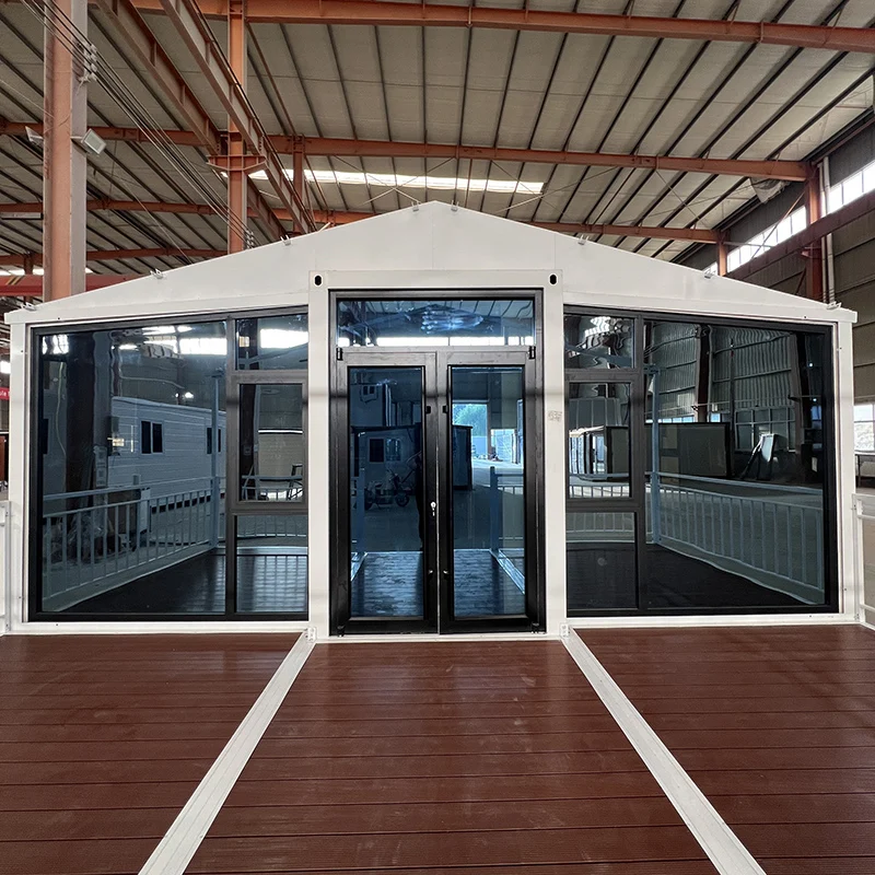 Prefab 20ft 40ft Temporary Hospital Restaurant Australia Expandable Modular Extendable Container House for Sale