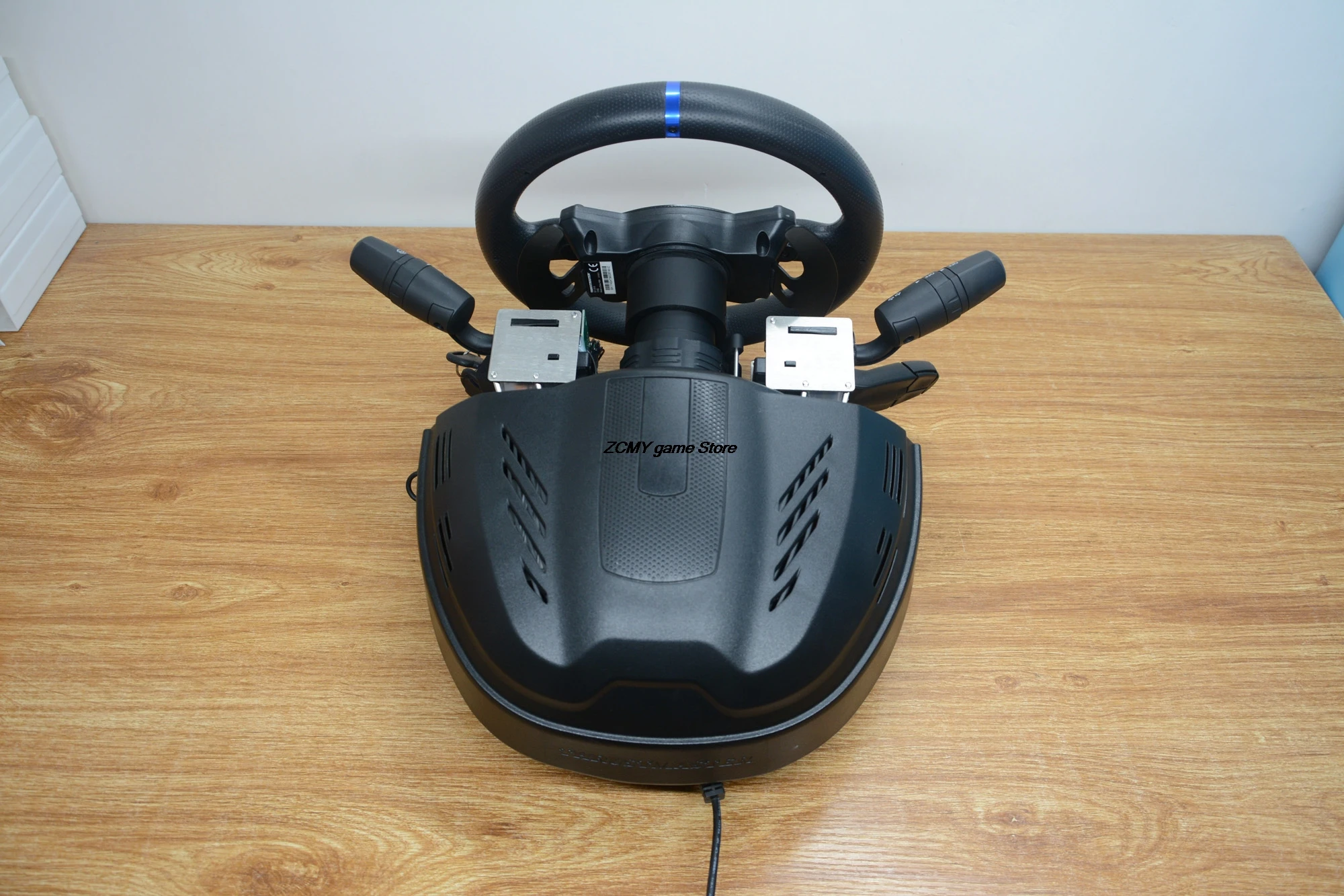 سباق محاكاة عجلة القيادة بدوره إشارة المصباح ممسحة السيارات انتعاش مثبت السرعة التبديل ل Thrustmaster T300RS T300GT #3