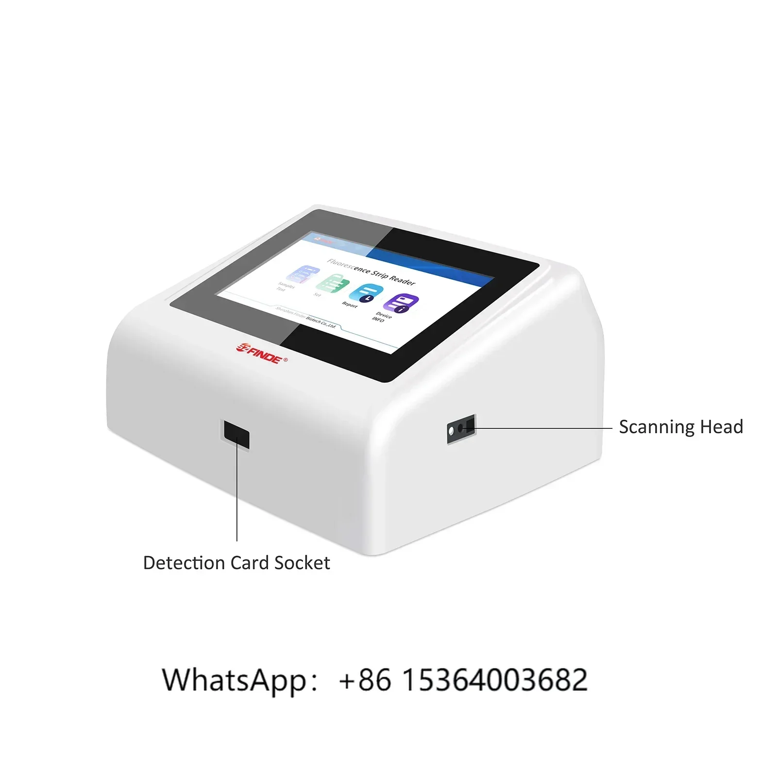 

Mycotoxin Fluorescence Quantitative Rapid test Strip Kit Aflatoxin test Equipment Machine Detector