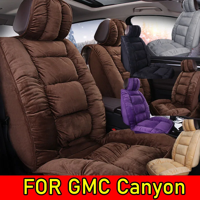 

FOR GMC CanyonCar seat cover is short, plush, soft and comfortable. The full cover is thickened in winter for warmth