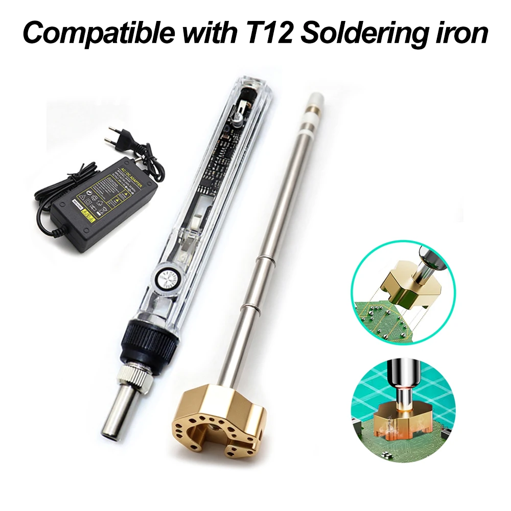 3D Joystick Desoldering Iron Tip with T12 Soldering Iron for PS4 PS5 Xbox Series S/X Xbox One S/X - Analog Stick Repair Tool