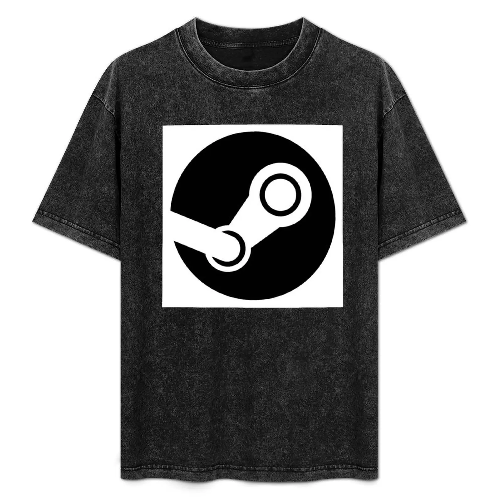 

steam sticker T-Shirt anime t shirts oversize funny t shirts dark humor T-Shirt