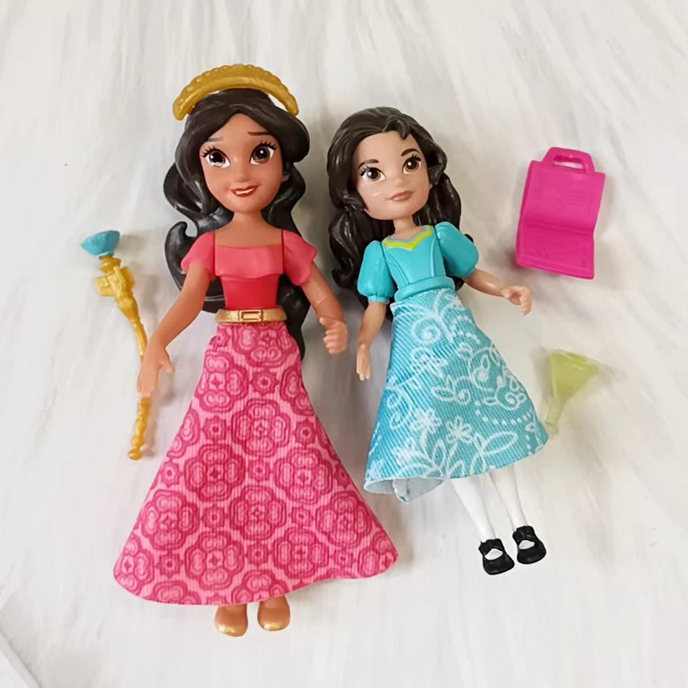 

Disney Princess Cute Dolls Elena of Avalor Mini Figurines Collection Children Birthday Gifts