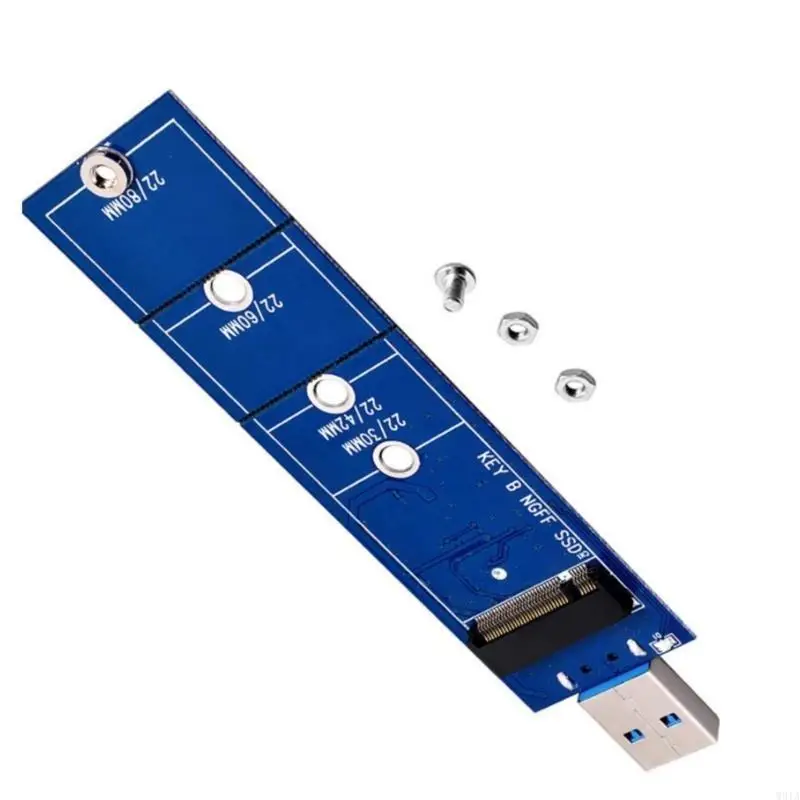 W91A M.2NGFF SSDS до USB3.0 Адаптер для быстрой передачи данных 5 Гбит / с и простого использования