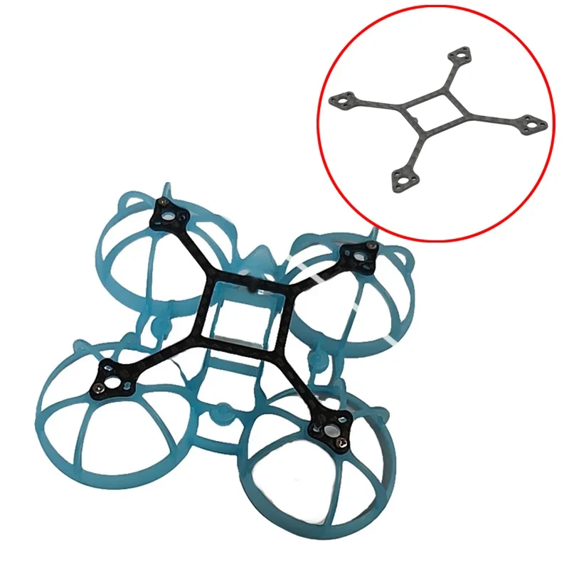 1 шт. для BetaFPV Air65/Air75, шасси из углеродного волокна, модифицированная нижняя пластина, легкая монтажная плата двигателя, детали рамы дрона