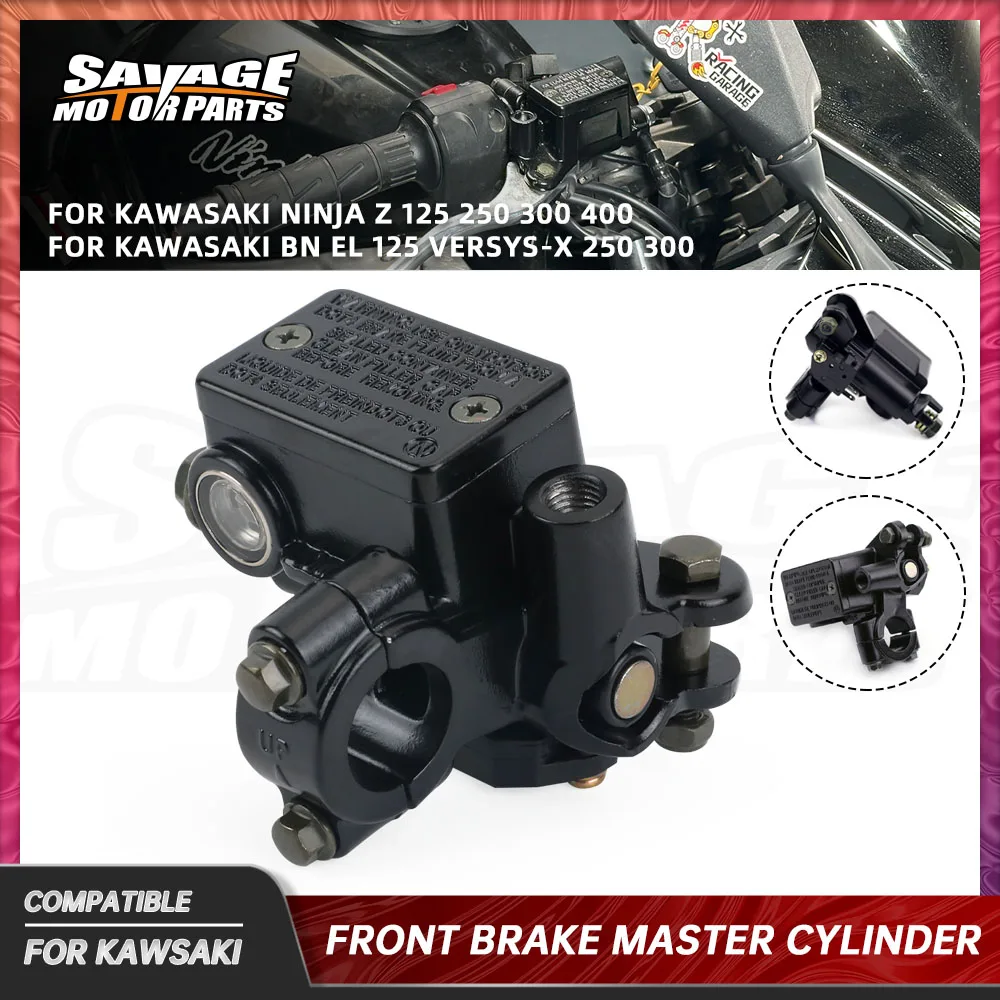 For Kawasaki Ninja 400 Z400 Front Brake Master Cylinder Ninja Z 125 250 BN EL Versys-X 250 300 22mm 7/8'BarRight Hydraulic Pump