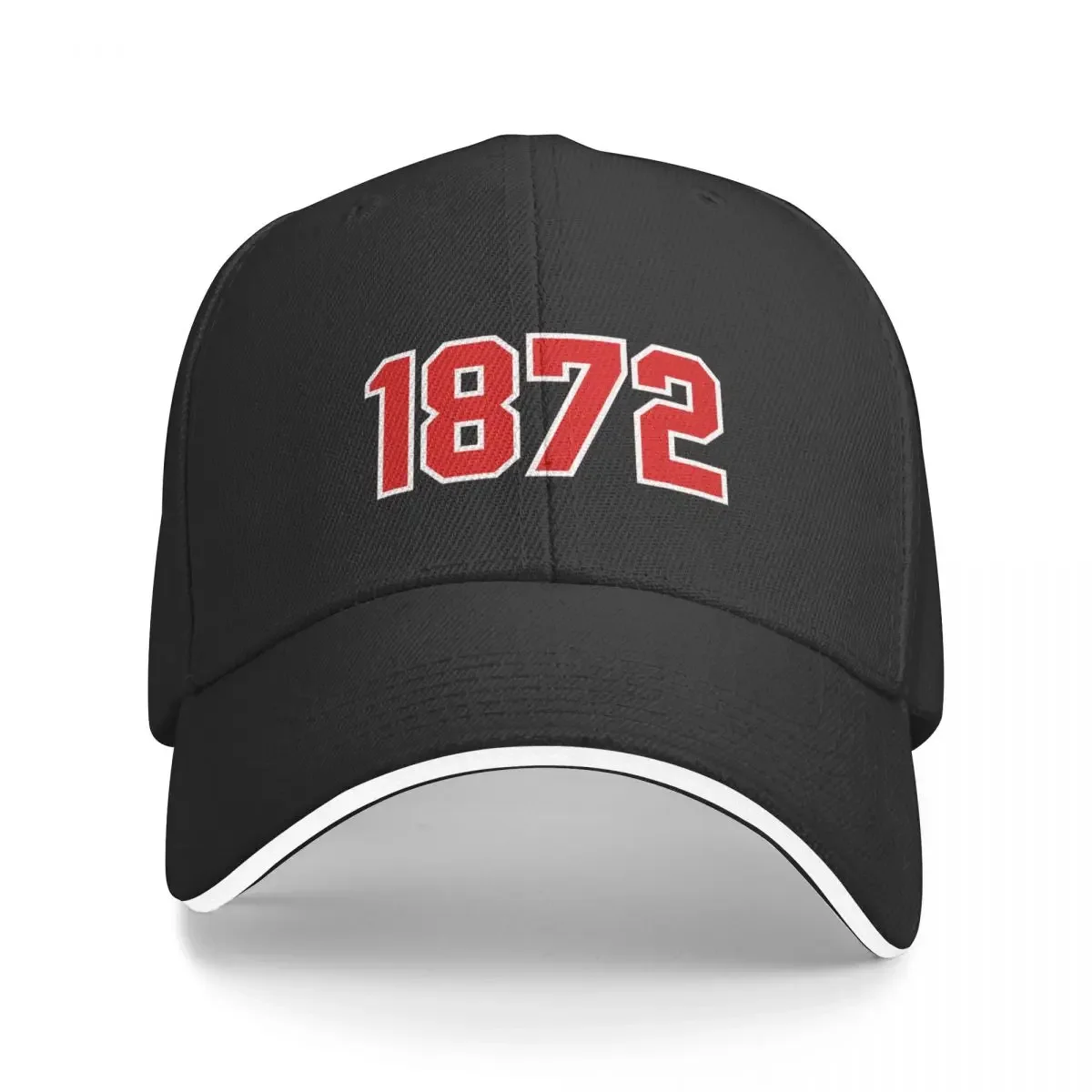 1872 Rangers alt Red Baseball Cap Vintage Golf Hat Man Bobble Hat Elegant Women's Hats Men's