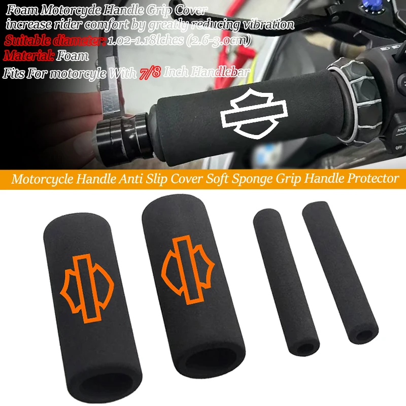 Image of Für Harley Davidson PA1250 Softail Sportster VRSC Touring X48 883 1200 Street Glide Motorrad Lenker Schaumstoff Komfort Überzug