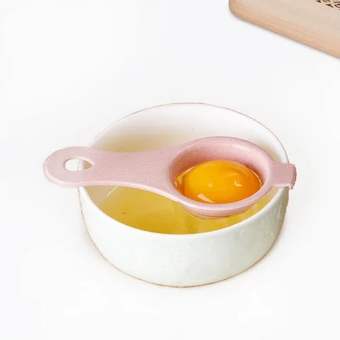 Egg White Yolk Separator Divider For Raw ，Wheat Stalk Egg Liquid Filter Baking Accessories Kitchen Tool 4pcs