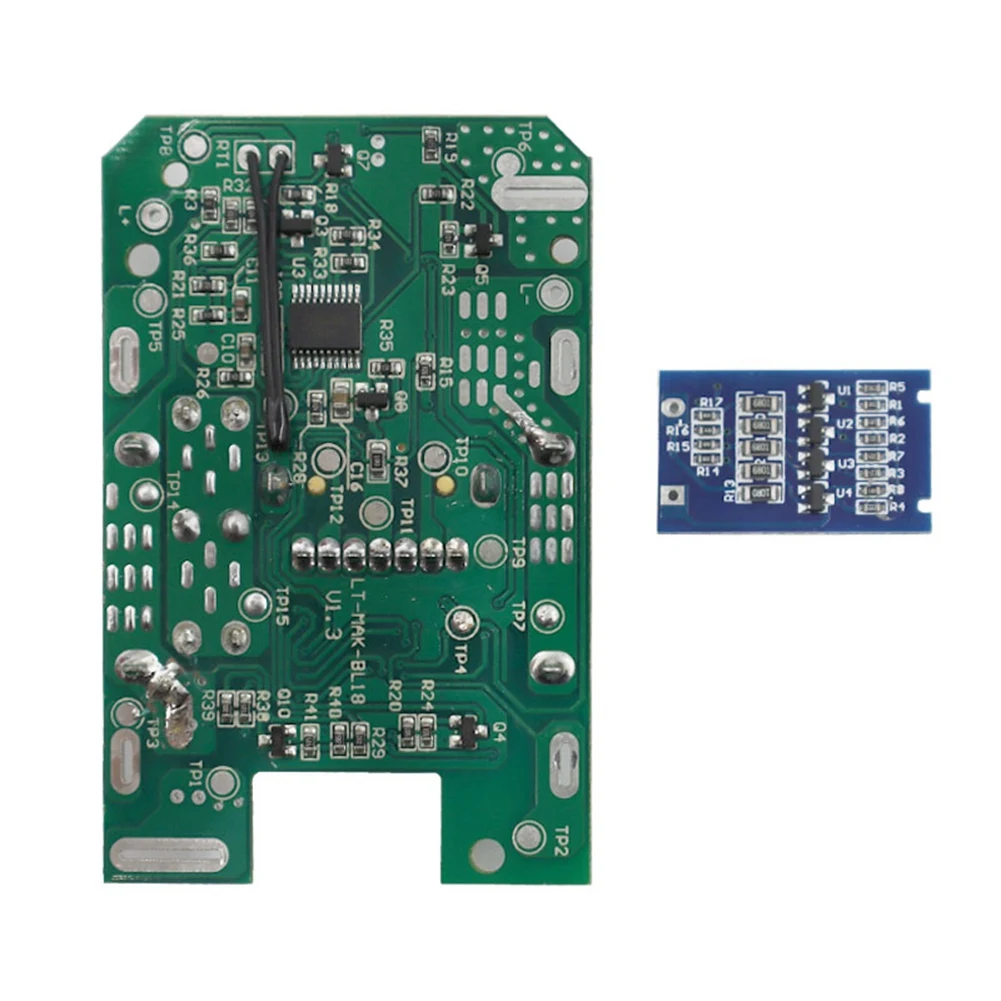 BL1830 Li-Ion Battery Case Charging Protection Circuit Board Box for Makita 18V Label LED Battery Indicator BL1860