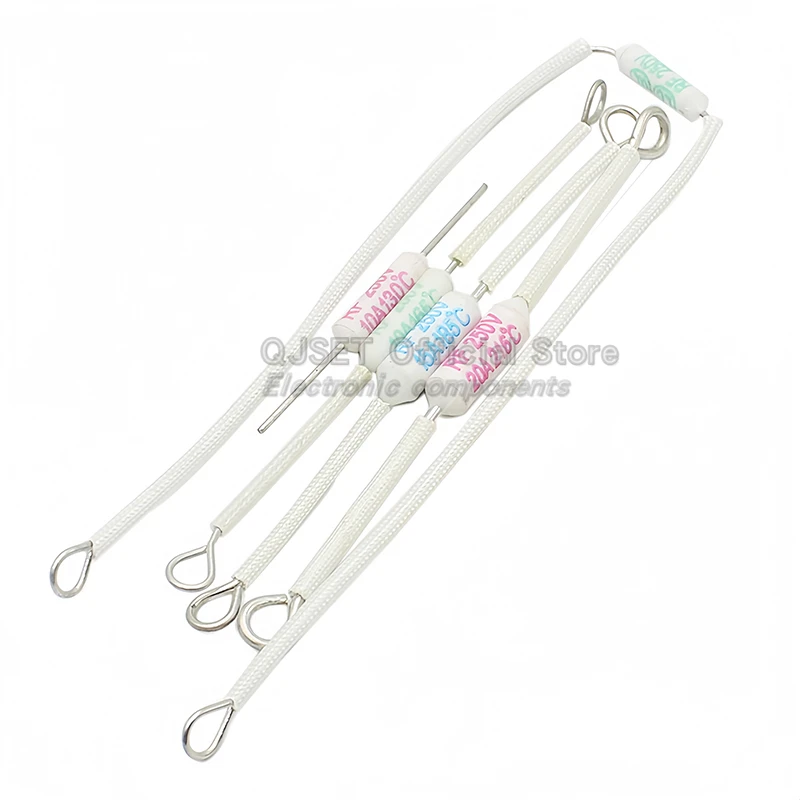 5 pz Fornello di Riso RF Ceramica Fusibile Termico Accessori Resistenza rf216 Gradi 10A 15A 250 V 20A RF165C 185C 230C 240C 130C 155C 216C