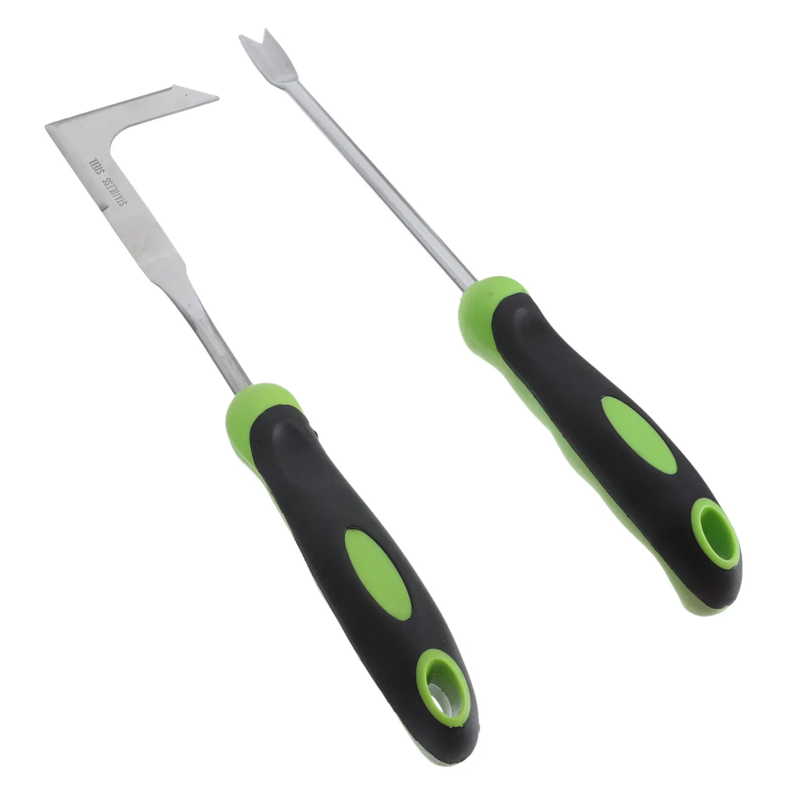 1Set Ergonomic Crack Weeder Stainless Steel Garden Hand Weeder for Driveway Cracks Patio Path Weeding Grass Removal Gardening