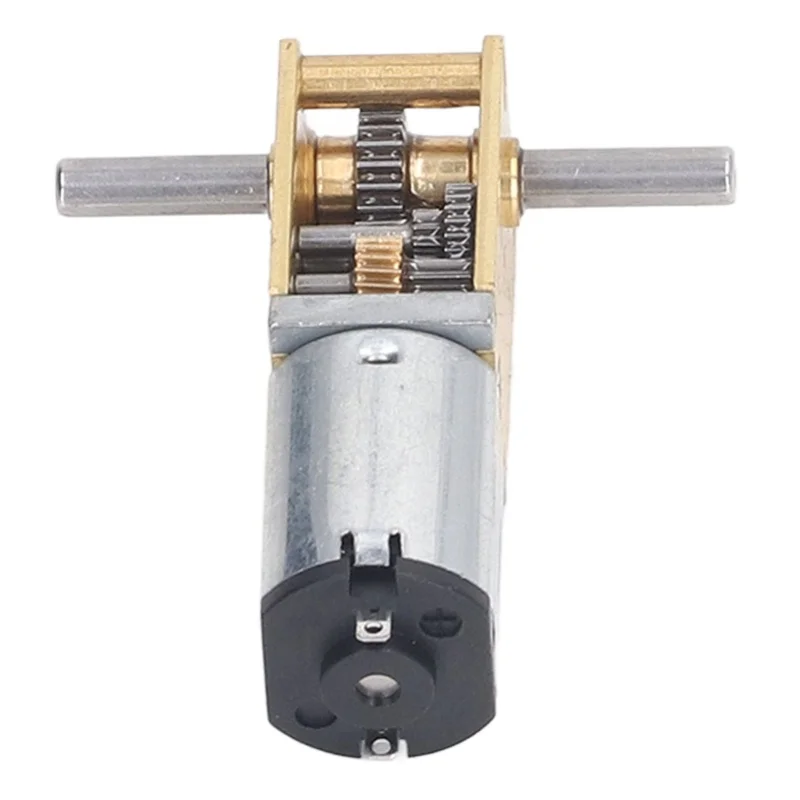 DC Worm Gear Motor 34RPM Double Shaft Gear Speed Reduction Motor For Intelligent Car Robot Oven Washing Machine DC3V