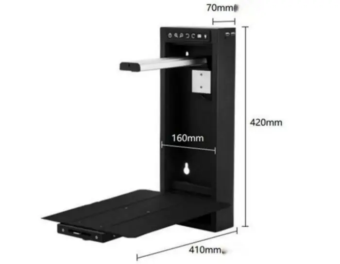 جودة عالية المهنية A4 حجم الورق كتاب وثيقة الماسح الضوئي المحمولة التلقائي الكهربائية مع واجهة USB بالجملة في الأوراق المالية