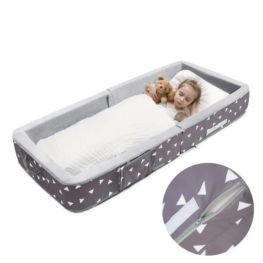 Infant and Toddler Travel Beds Triangle, Grey