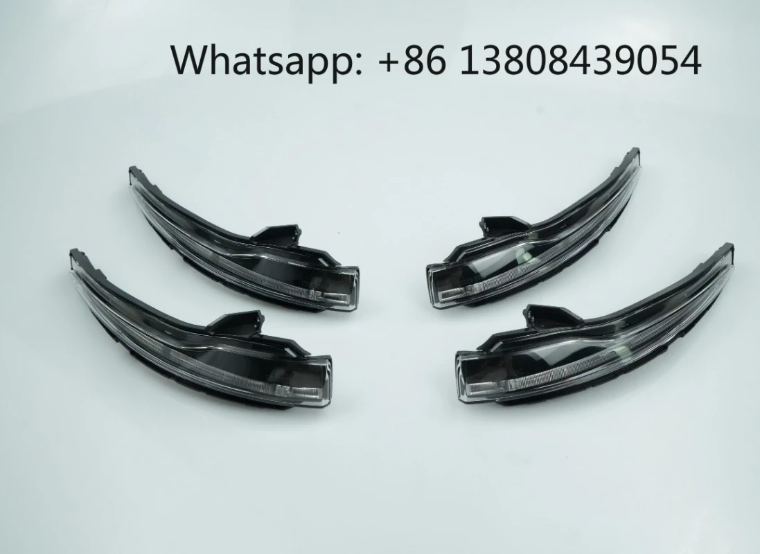 High Performance For Mercedes-Benz C-Class E-Class GLE-Class Side Mirror Turn Signal Lights Extendable Function White Color Side