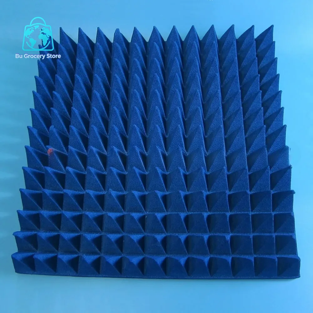Blue Pyramid Absorbing Material Shielding Box Darkroom Microwave Absorption